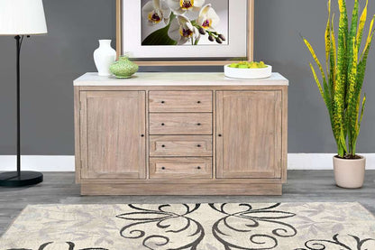 Sunny Designs -  Rowan 60in Buffet - 1998LW veiw 2