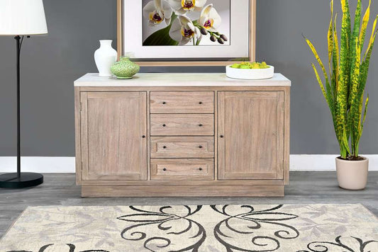 Sunny Designs -  Rowan 60in Buffet - 1998LW veiw 2