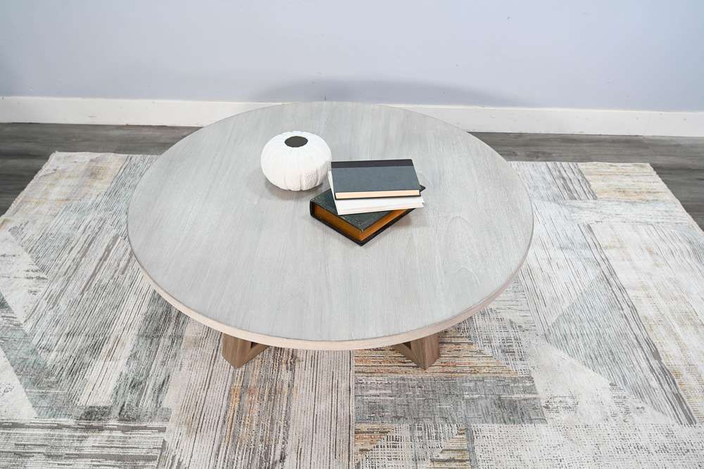Sunny Designs -  Rowan Round Coffee Table - 3190LW-C veiw 3