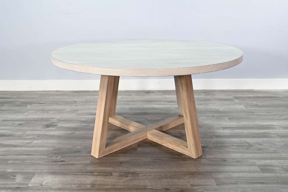 Sunny Designs -  Rowan Round Dining Table - 1182LW veiw 2