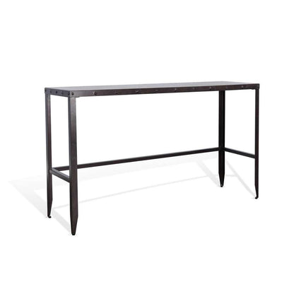 Sunny Designs -  San Diego Wood and Metal Sofa Bar Table - 3173AB-ST veiw 1