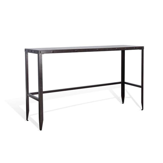 Sunny Designs -  San Diego Wood and Metal Sofa Bar Table - 3173AB-ST veiw 1
