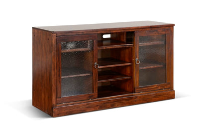Sunny Designs - Santa Fe 63in Santa Fe TV Console in Dark Brown - 3565DC2-63 veiw 1