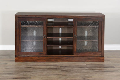 Sunny Designs - Santa Fe 63in Santa Fe TV Console in Dark Brown - 3565DC2-63 veiw 5