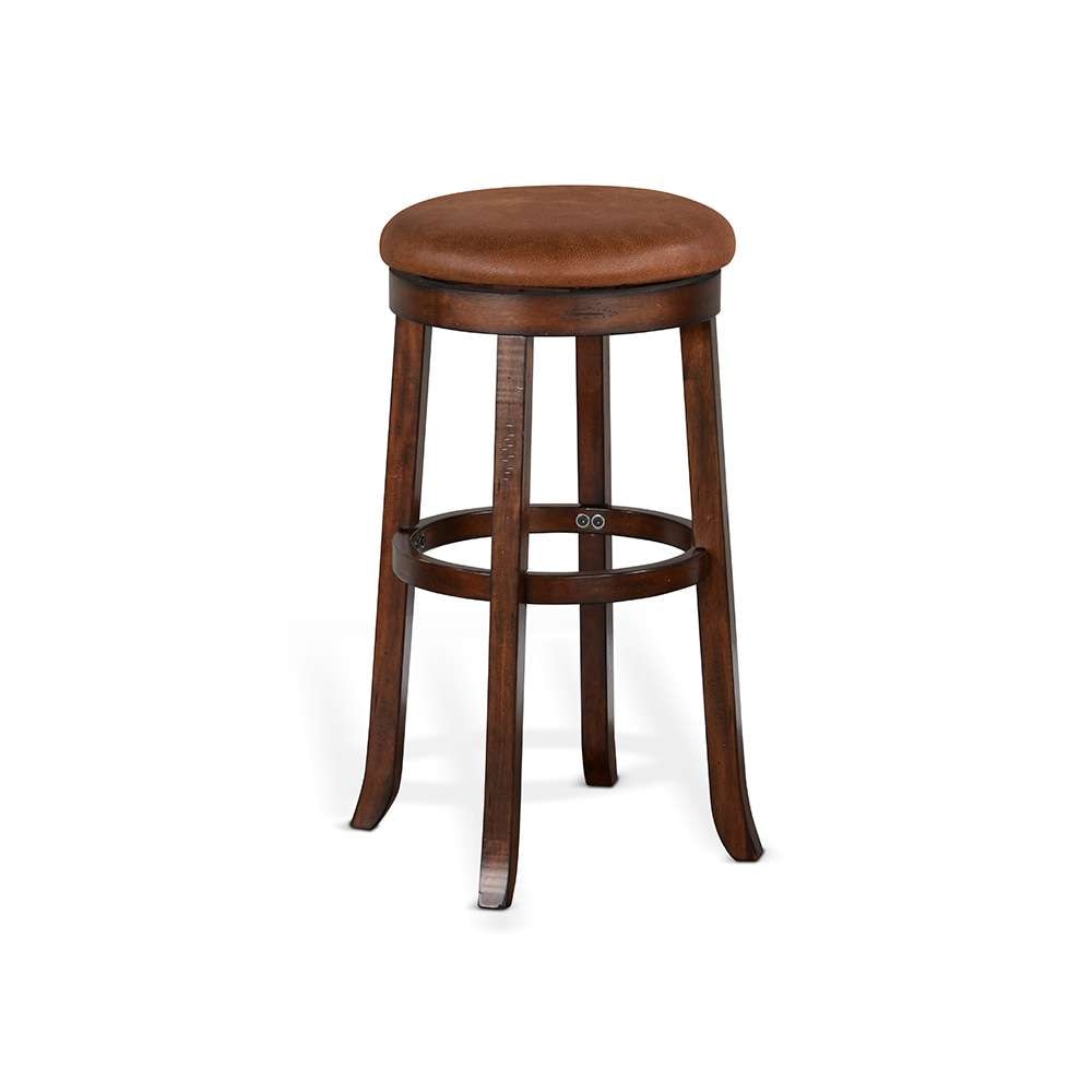 Sunny Designs - Santa Fe -  Bar Swivel Stool, Cushion Seat (Set of 2) - 1646DC-30 veiw 1