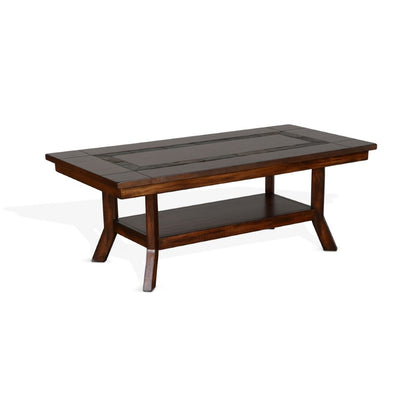 Sunny Designs - Santa Fe Coffee Table - Dark Brown - 3175DC2-C veiw 1