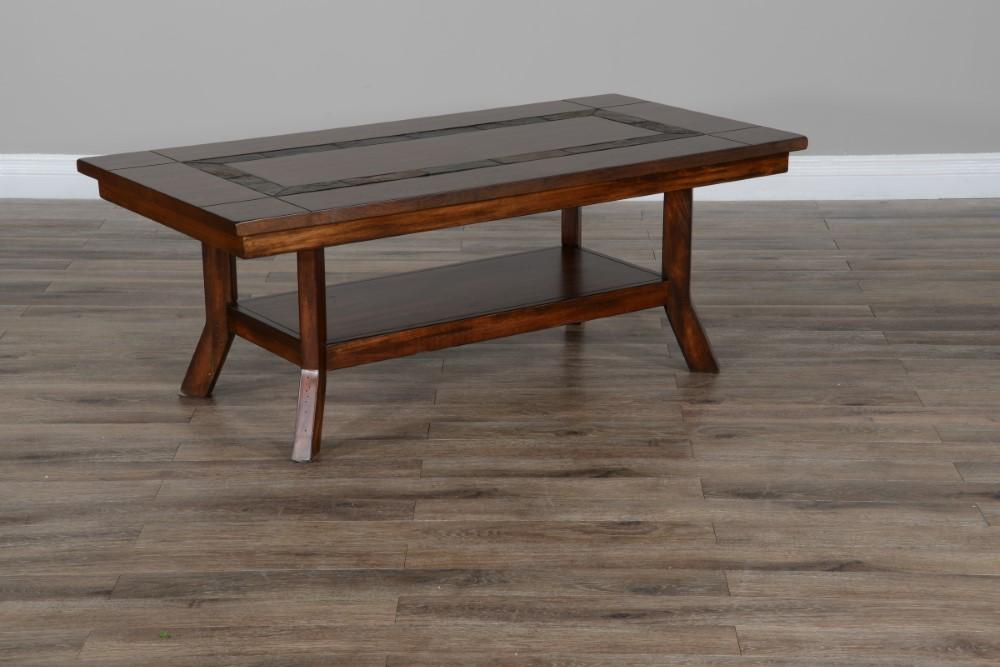 Sunny Designs - Santa Fe Coffee Table - Dark Brown - 3175DC2-C veiw 6