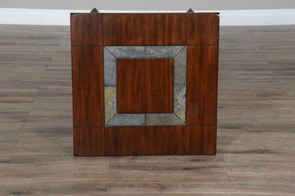 Sunny Designs - Santa Fe End Table - Dark Brown - 3175DC2-E veiw 4