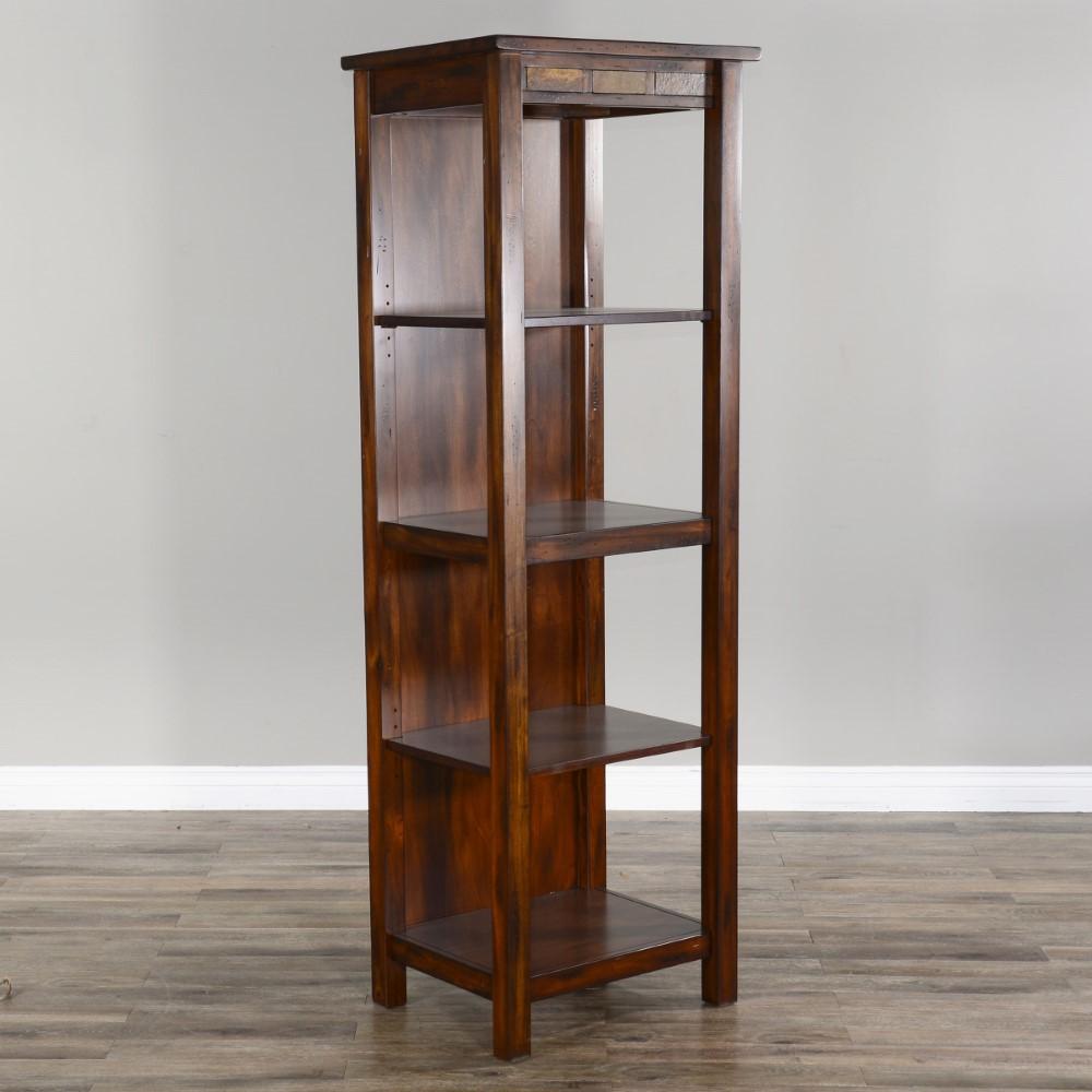 Sunny Designs - Santa Fe Entertainment Wall -Pier in Dark Brown - 3403DC2-P veiw 3