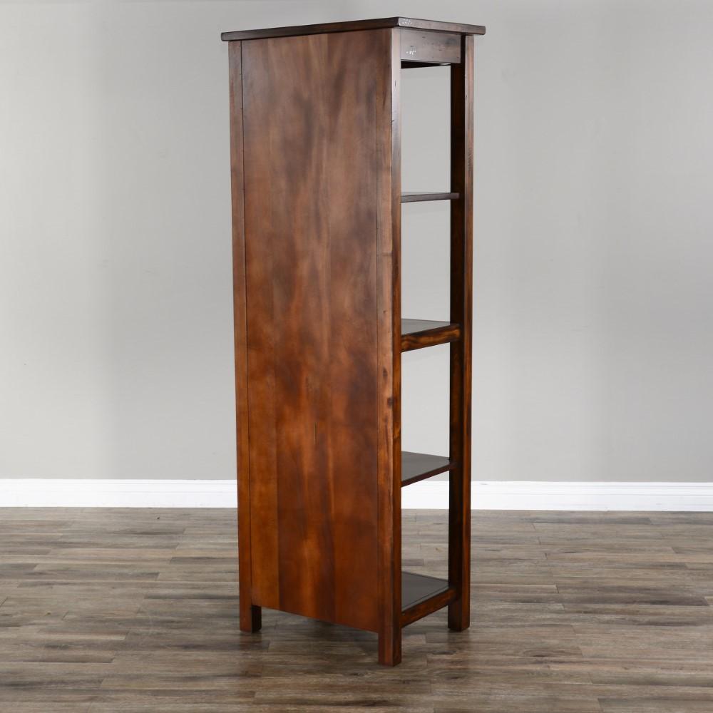 Sunny Designs - Santa Fe Entertainment Wall -Pier in Dark Brown - 3403DC2-P veiw 4