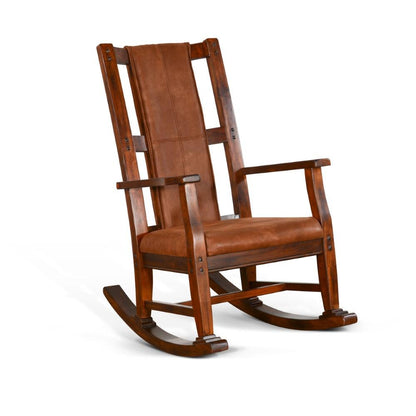 Sunny Designs - Santa Fe Rocker - Dark Brown - 1935DC2 veiw 1