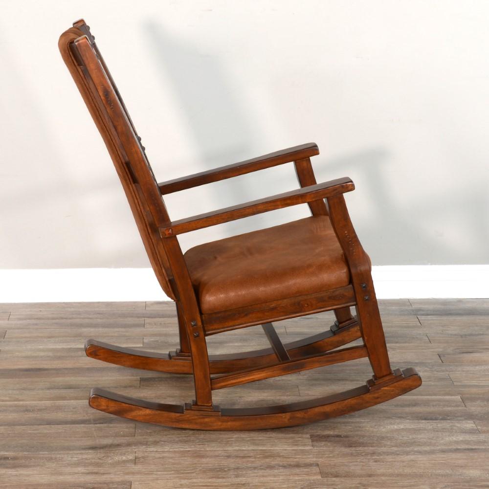 Sunny Designs - Santa Fe Rocker - Dark Brown - 1935DC2 veiw 2