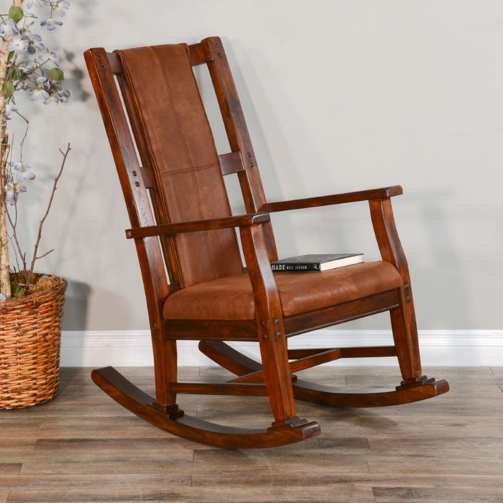 Sunny Designs - Santa Fe Rocker - Dark Brown - 1935DC2 veiw 3