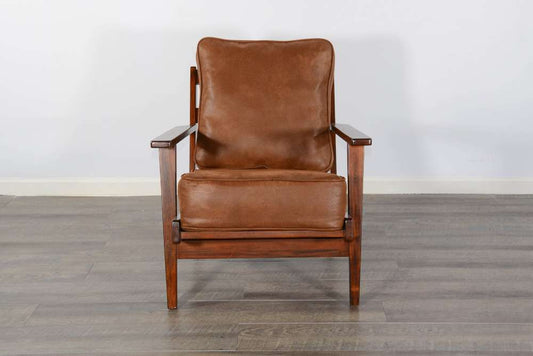 Sunny Designs - Santa Fe -  Santa Fe Mahogany Accent Chair with Cushions in Dark Chocolate - 4610DC veiw 2