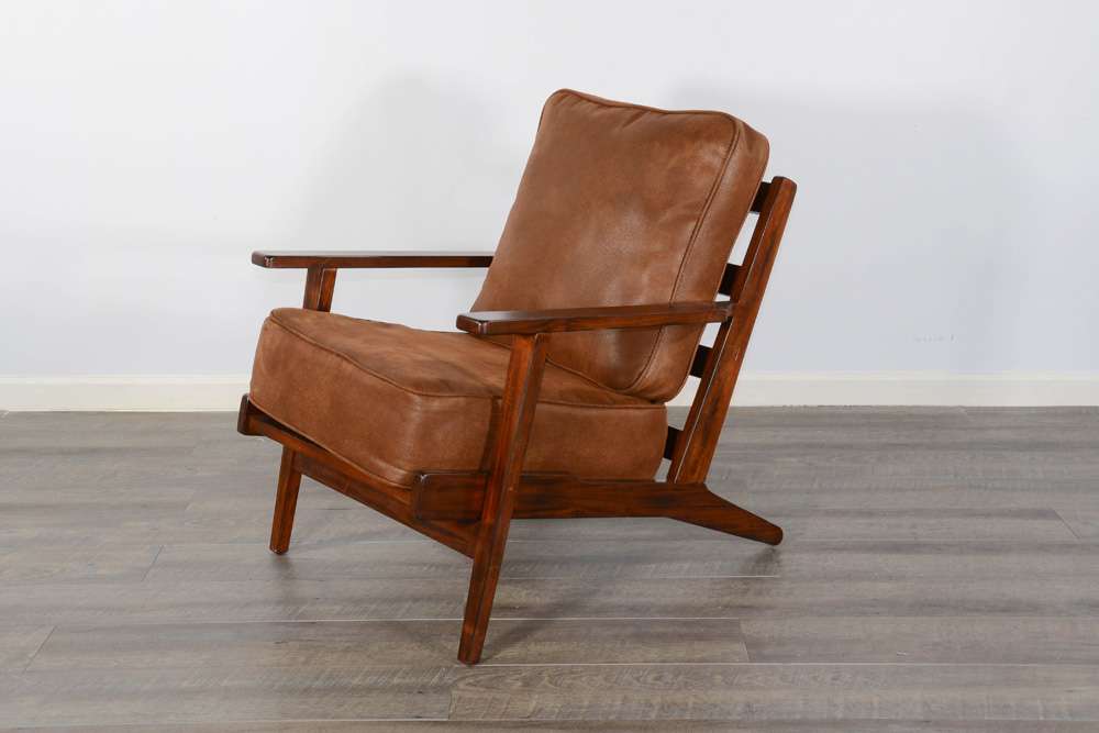 Sunny Designs - Santa Fe -  Santa Fe Mahogany Accent Chair with Cushions in Dark Chocolate - 4610DC veiw 3
