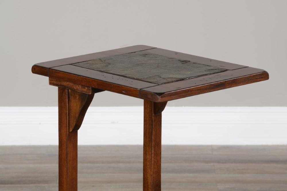 Sunny Designs - Santa Fe Sofa Mate Table in Dark Brown - 2121DC2 veiw 3