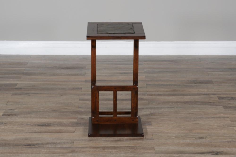 Sunny Designs - Santa Fe Sofa Mate Table in Dark Brown - 2121DC2 veiw 5