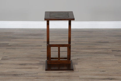 Sunny Designs - Santa Fe Sofa Mate Table in Dark Brown - 2121DC2 veiw 5