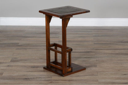Sunny Designs - Santa Fe Sofa Mate Table in Dark Brown - 2121DC2 veiw 6
