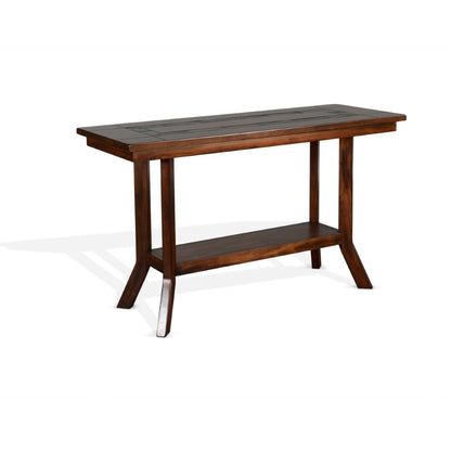 Sunny Designs - Santa Fe Sofa Table - Dark Brown - 3175DC2-S veiw 1