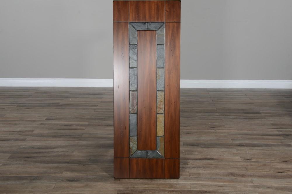 Sunny Designs - Santa Fe Sofa Table - Dark Brown - 3175DC2-S veiw 2