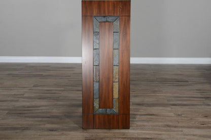 Sunny Designs - Santa Fe Sofa Table - Dark Brown - 3175DC2-S veiw 2