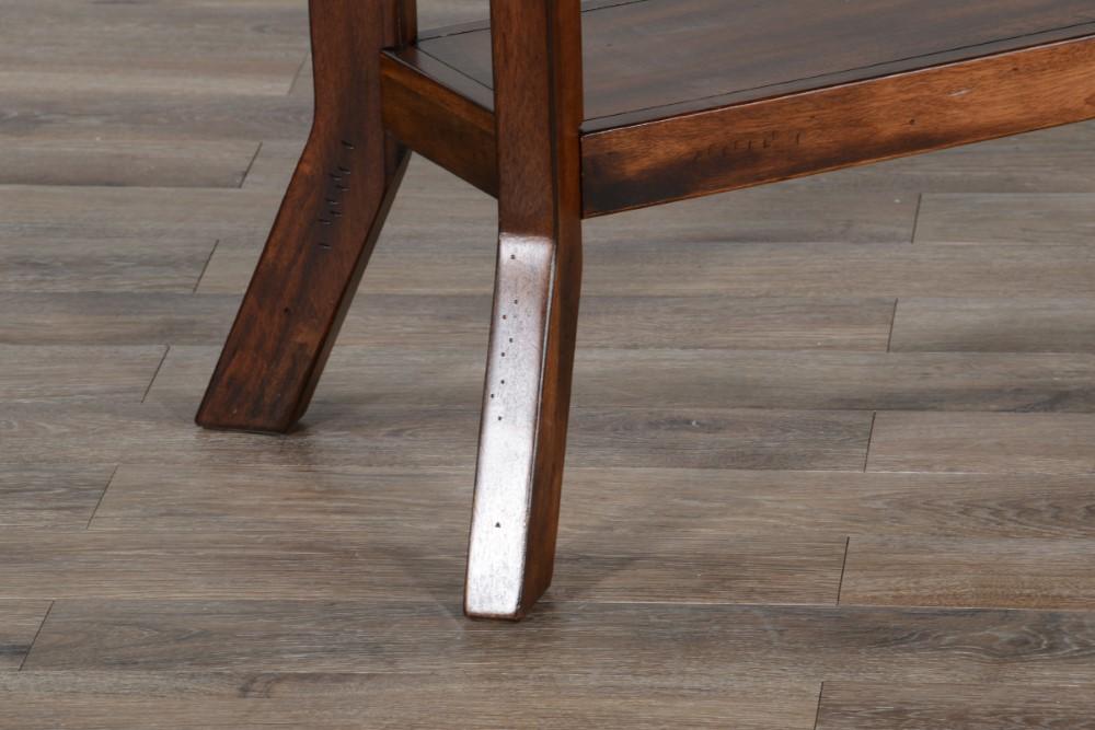 Sunny Designs - Santa Fe Sofa Table - Dark Brown - 3175DC2-S veiw 4