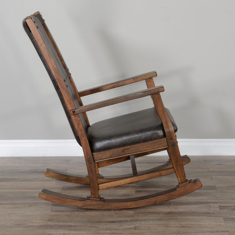 Sunny Designs - Savannah Rocker - Dark Brown - 1935AC2 veiw 3