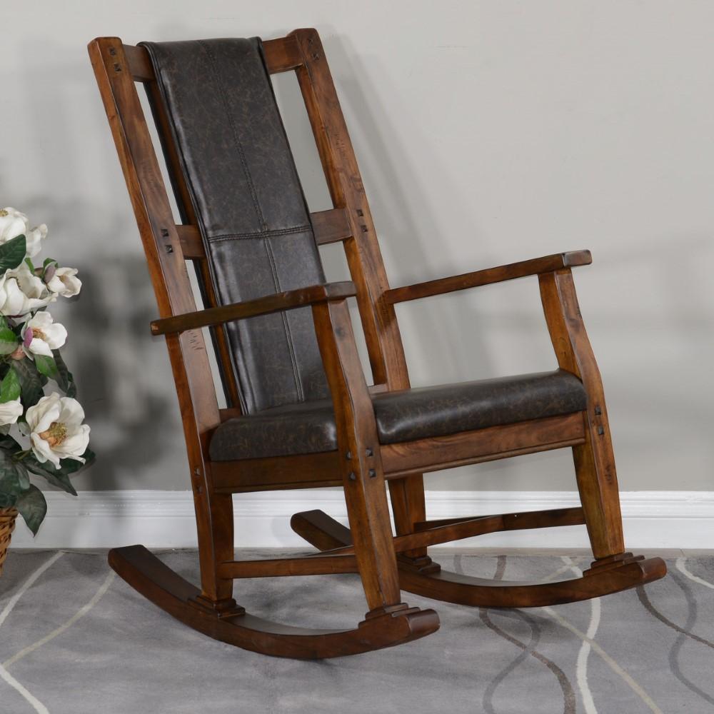 Sunny Designs - Savannah Rocker - Dark Brown - 1935AC2 veiw 4