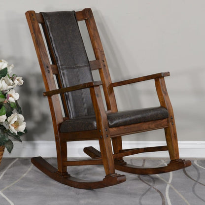 Sunny Designs - Savannah Rocker - Dark Brown - 1935AC2 veiw 4