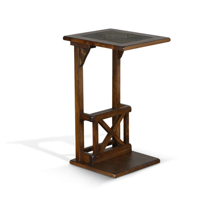 Sunny Designs - Savannah Sofa Mate Table - Dark Brown - 2121AC2 veiw 1