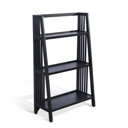 Sunny Designs - Scottsdale -  48in Mahogany Wood Folding Bookcase - 2839BW-48 veiw 1
