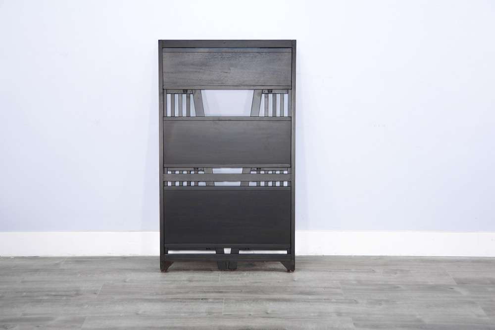 Sunny Designs - Scottsdale -  48in Mahogany Wood Folding Bookcase - 2839BW-48 veiw 3