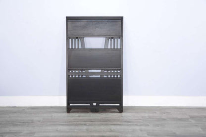 Sunny Designs - Scottsdale -  48in Mahogany Wood Folding Bookcase - 2839BW-48 veiw 3