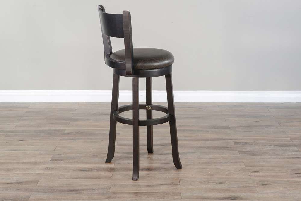Sunny Designs - Scottsdale -  Bar Swivel Barstool, Cushion Seat & Back (Set of 2) - 1646BW-B30 veiw 3