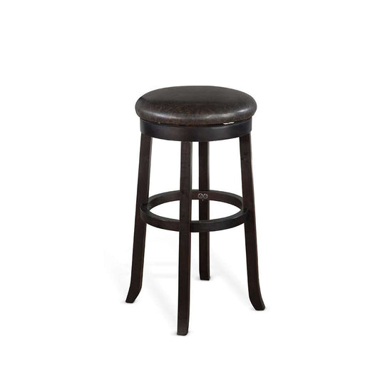 Sunny Designs - Scottsdale -  Wood Bar Swivel Bar Stool with Cushion Seat (Set of 2) - 1646BW-30 veiw 1