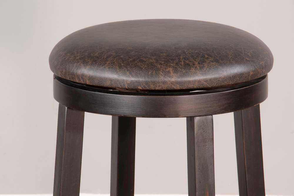 Sunny Designs - Scottsdale -  Wood Bar Swivel Bar Stool with Cushion Seat (Set of 2) - 1646BW-30 veiw 4