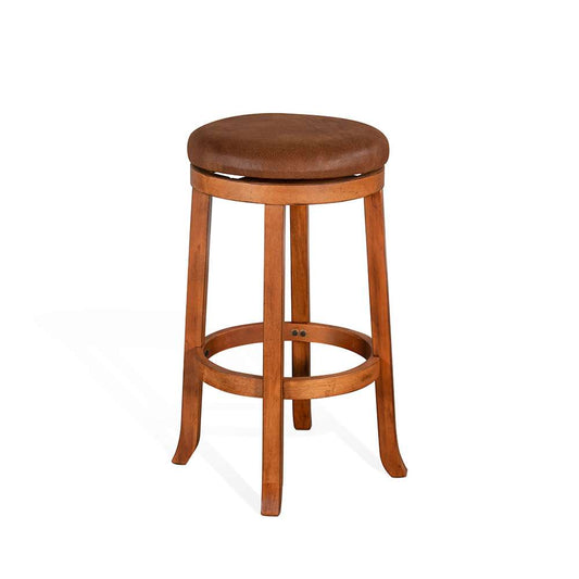 Sunny Designs - Sedona -  Bar Swivel Stool, Cushion Seat (Set of 2) - 1646RO-30 veiw 1
