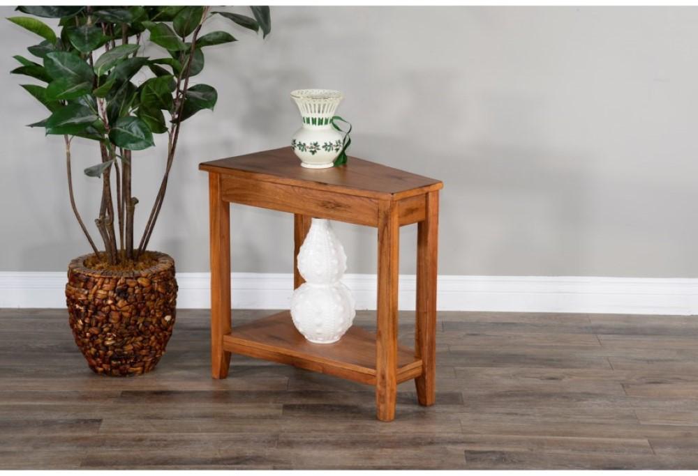 Sunny Designs - Sedona Chair Side Table in Orange-Brown - 2226RO2 veiw 2