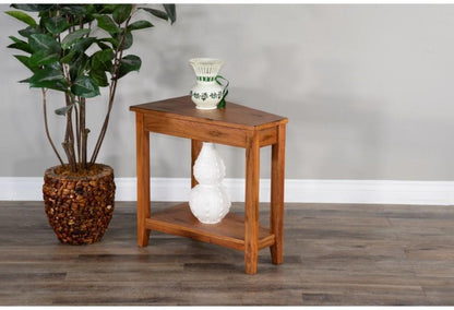 Sunny Designs - Sedona Chair Side Table in Orange-Brown - 2226RO2 veiw 2