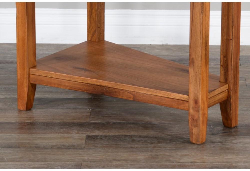 Sunny Designs - Sedona Chair Side Table in Orange-Brown - 2226RO2 veiw 3