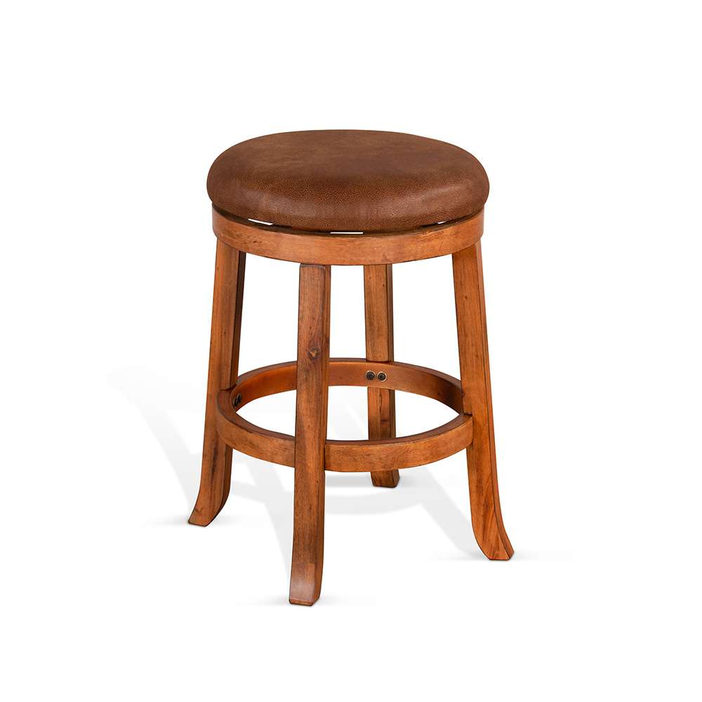 Sunny Designs - Sedona -  Counter Swivel Stool, Cushion Seat (Set of 2) - 1646RO-24 veiw 1