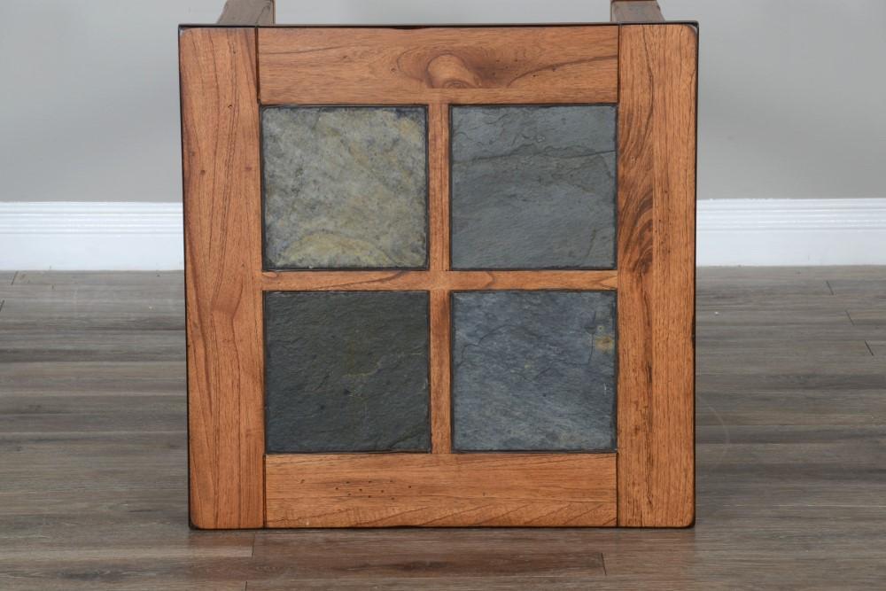 Sunny Designs - Sedona End Table - Light Brown - 3143RO2-E veiw 5
