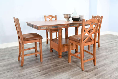 Sunny Designs - Sedona -  Sedona 42in Traditional Wood Dining Table - 1177RO2 veiw 3