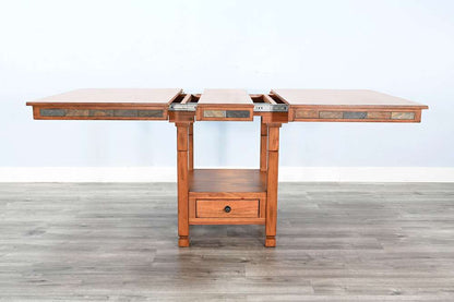 Sunny Designs - Sedona -  Sedona 42in Traditional Wood Dining Table - 1177RO2 veiw 6