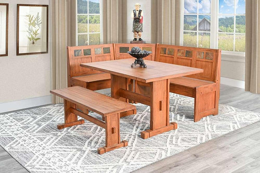 Sunny Designs - Sedona -  Sedona Breakfast Nook Set with Side Bench - 0219RO2 veiw 2