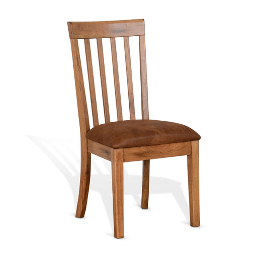Sunny Designs - Sedona Slatback Chair in Light Brown (Set of 2) - 1424RO2-CT veiw 1