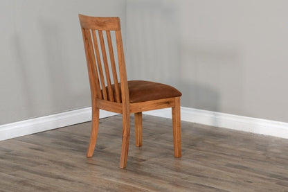 Sunny Designs - Sedona Slatback Chair in Light Brown (Set of 2) - 1424RO2-CT veiw 4
