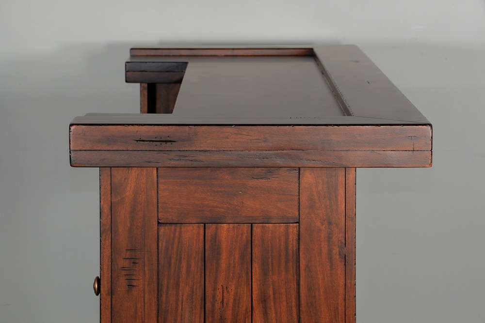 Sunny Designs - Tuscany -  78in Farmhouse Wood Home Bar - 1959VM veiw 4