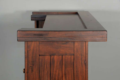 Sunny Designs - Tuscany -  78in Farmhouse Wood Home Bar - 1959VM veiw 4